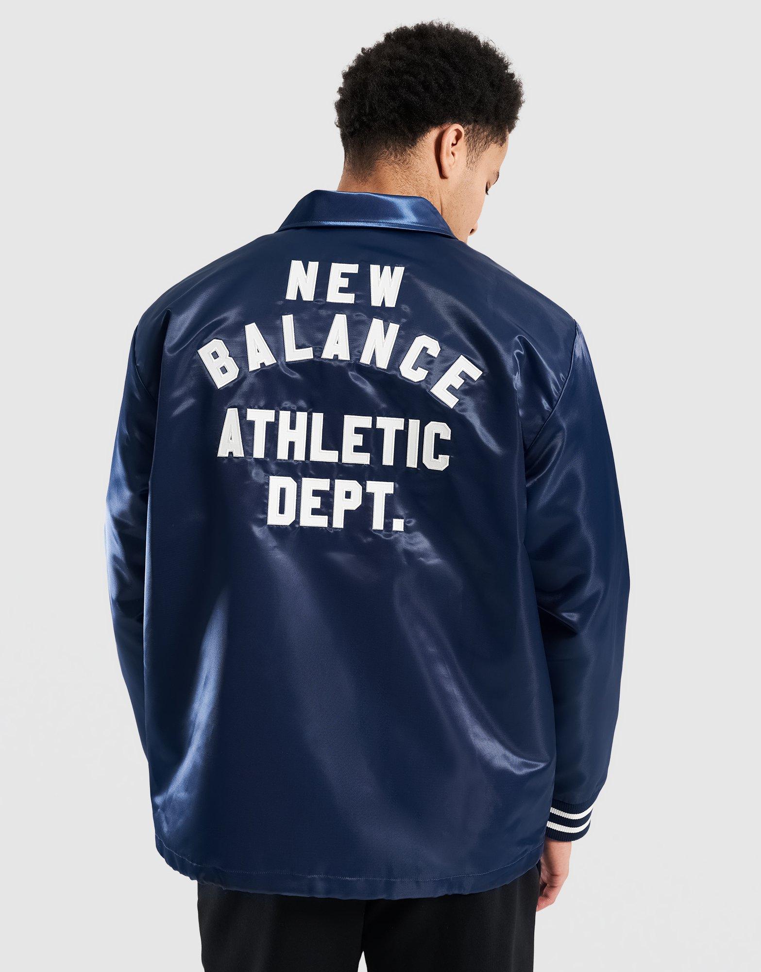 Мъжко яке NEW BALANCE ЯКЕ SGH COACHES JACKET MJ41553NNY Тъмносин