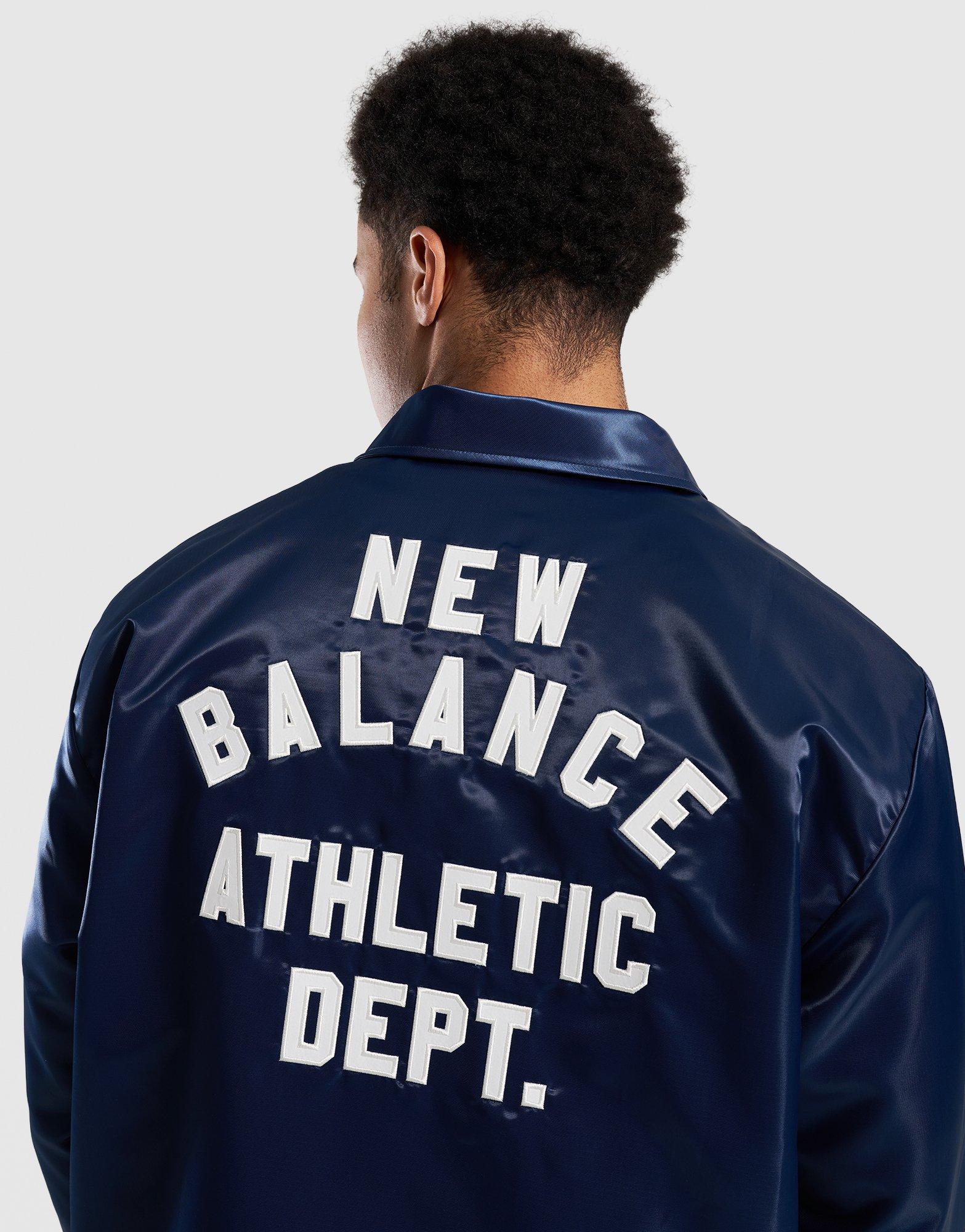 Мъжко яке NEW BALANCE ЯКЕ SGH COACHES JACKET MJ41553NNY Тъмносин