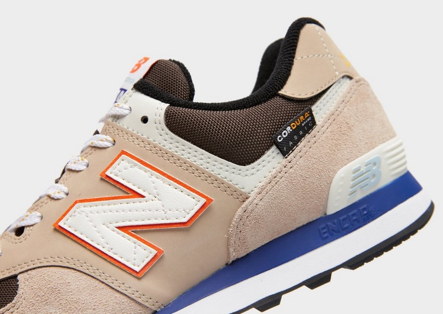 Buty sneakersy męskie NEW BALANCE 574 ML574HQ2 Beżowy