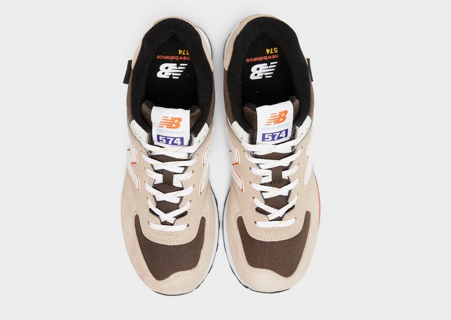 Buty sneakersy męskie NEW BALANCE 574 ML574HQ2 Beżowy