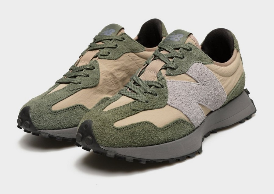 Buty sneakersy męskie NEW BALANCE 327  MS327WG Khaki
