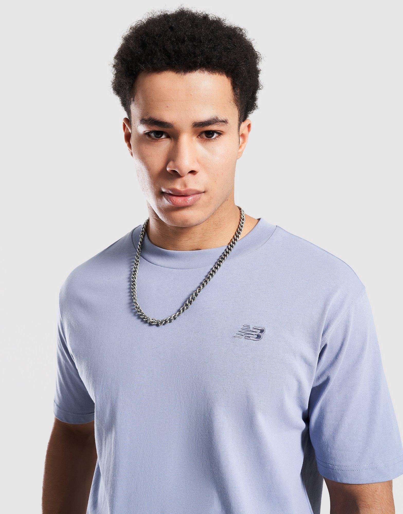 Мъжка тениска NEW BALANCE ТЕНИСКА ATHLETICS COTTON ТЕНИСКА MT41533DUS Син