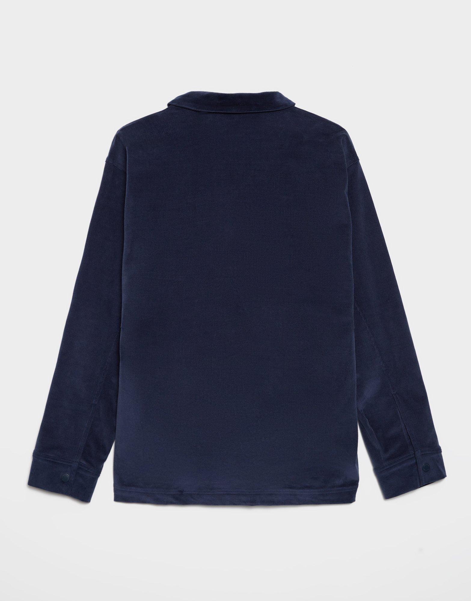 NEW BALANCE KOSZULA STRETCH CORDUROY OVERSHIRT MT53524NNY Granatowy