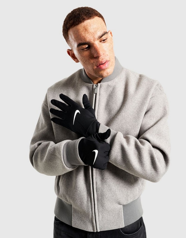 Femei NIKE MĂNUșI  NIKE THERMA-FIT FLEECE TG N1010523010 Negru