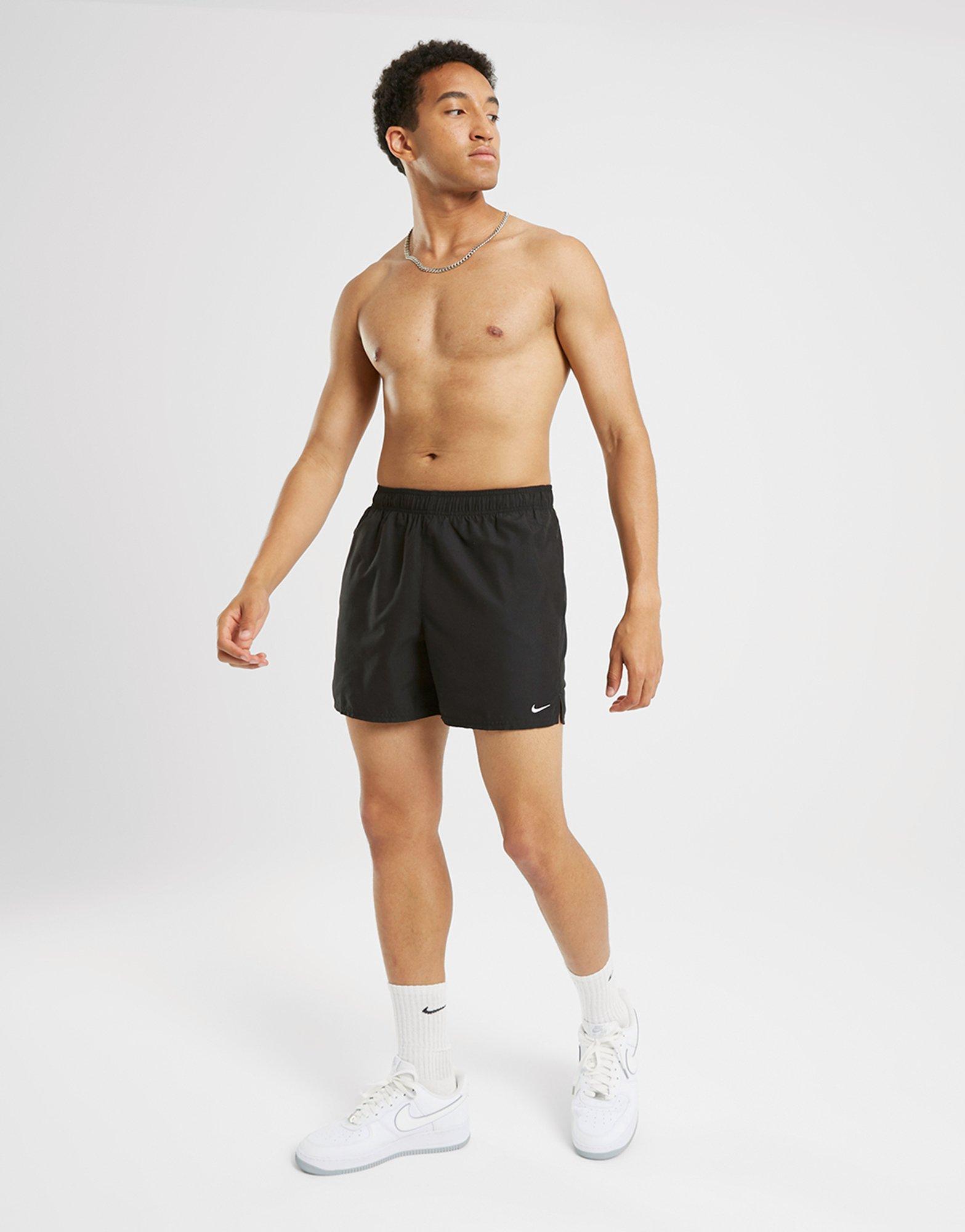 Чоловічі шорти NIKE SWIM ШОРТИ ESSENTIAL 5" NESSA560001 Чорний