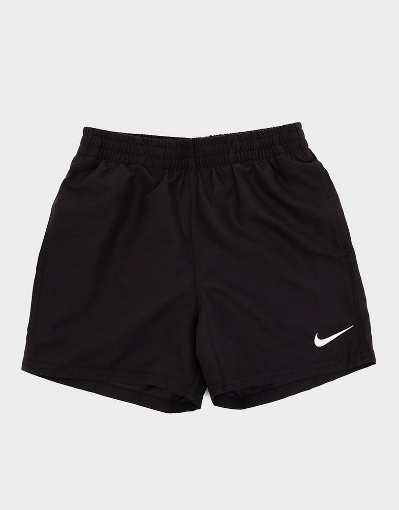 Pantaloni scurți pentru copii NIKE SWIM PANTALONI SCURȚI NIKE ESSENTIAL LAP 4" B NESSB866-001 Negru