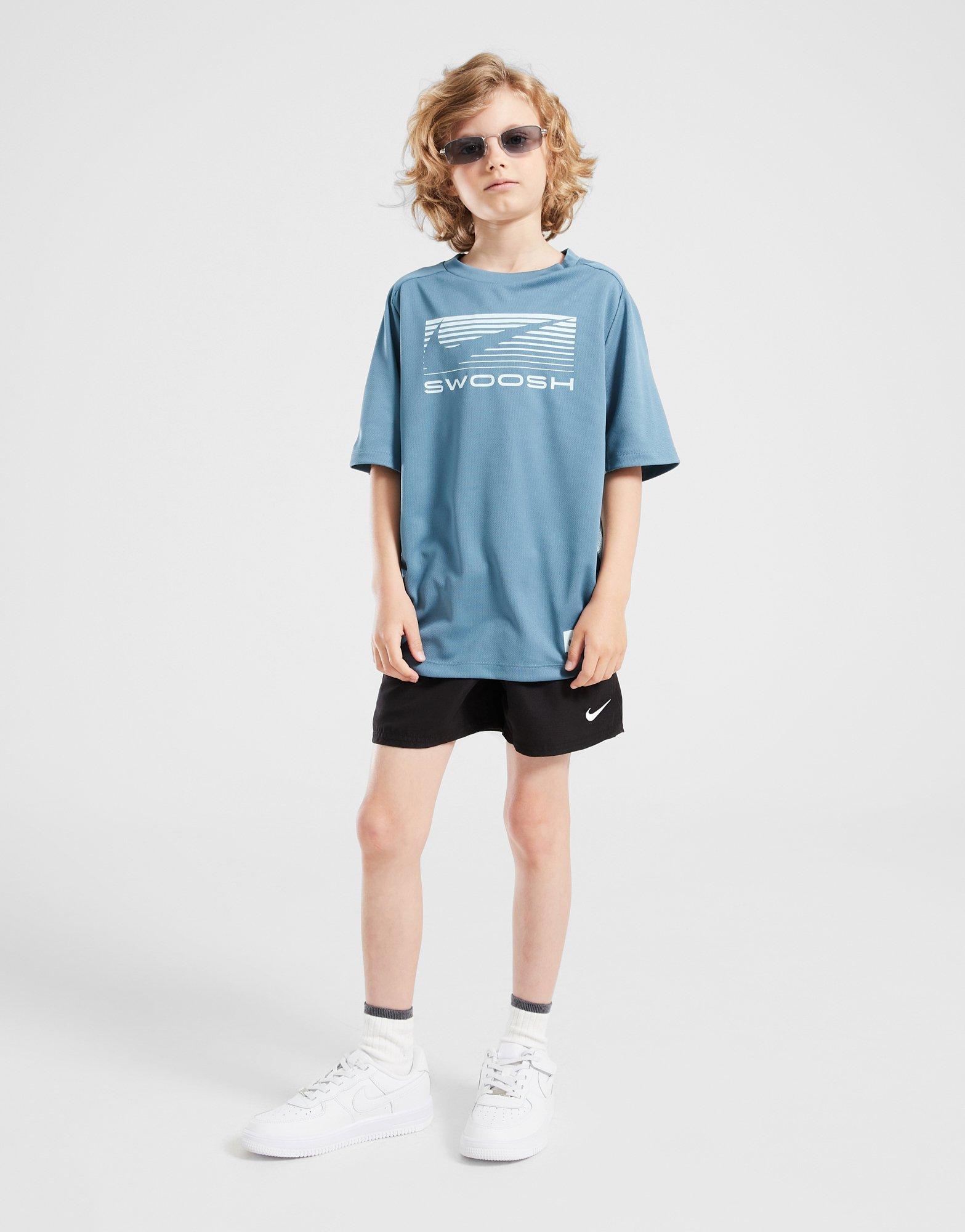 Krótkie spodenki, szorty dziecięce NIKE SWIM SZORTY NIKE ESSENTIAL LAP 4" B NESSB866-001 Czarny