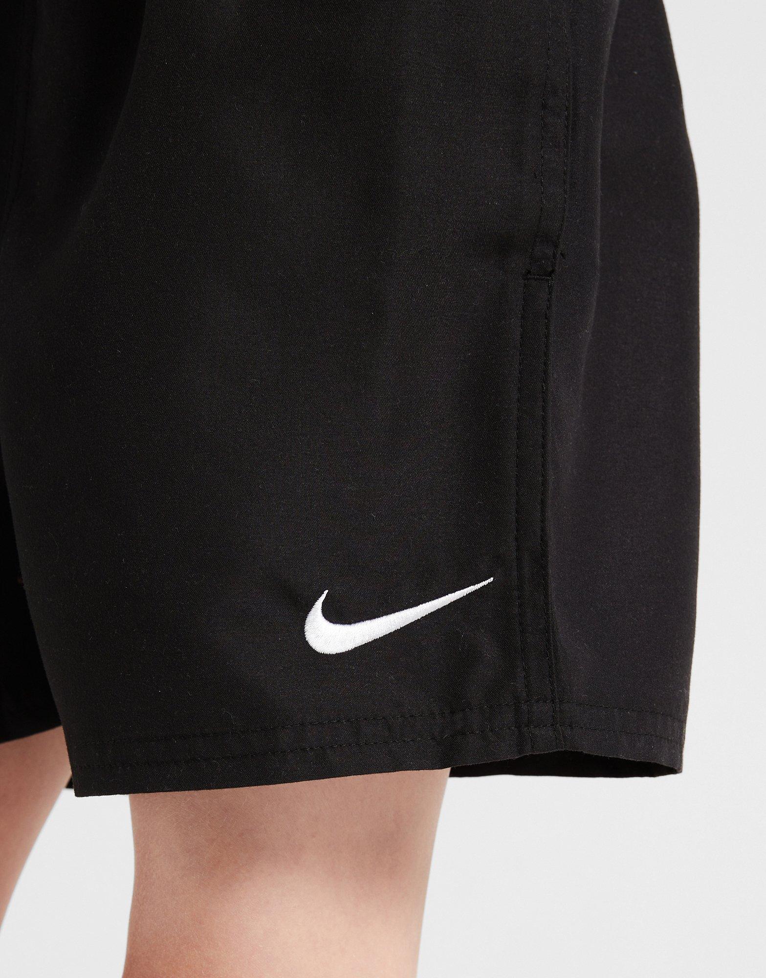 Krótkie spodenki, szorty dziecięce NIKE SWIM SZORTY NIKE ESSENTIAL LAP 4" B NESSB866-001 Czarny