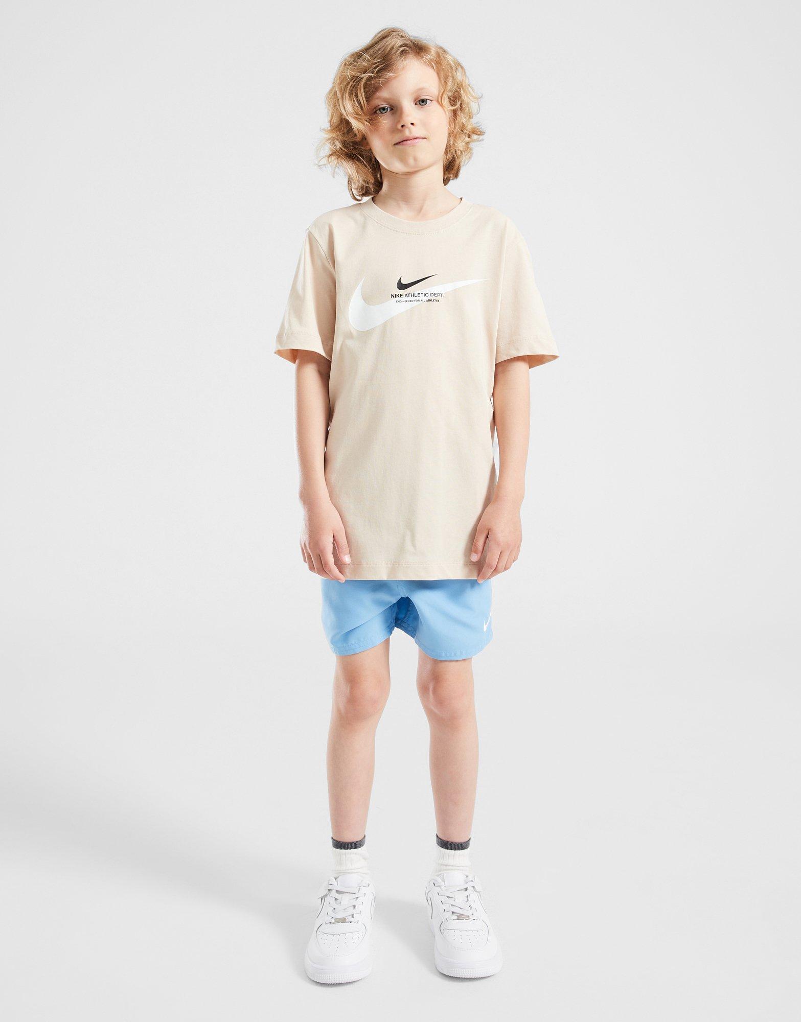 Pantaloni scurți pentru copii NIKE SWIM PANTALONI SCURȚI NIKE ESSENTIAL LAP 4" B NESSB866-438 Albastru