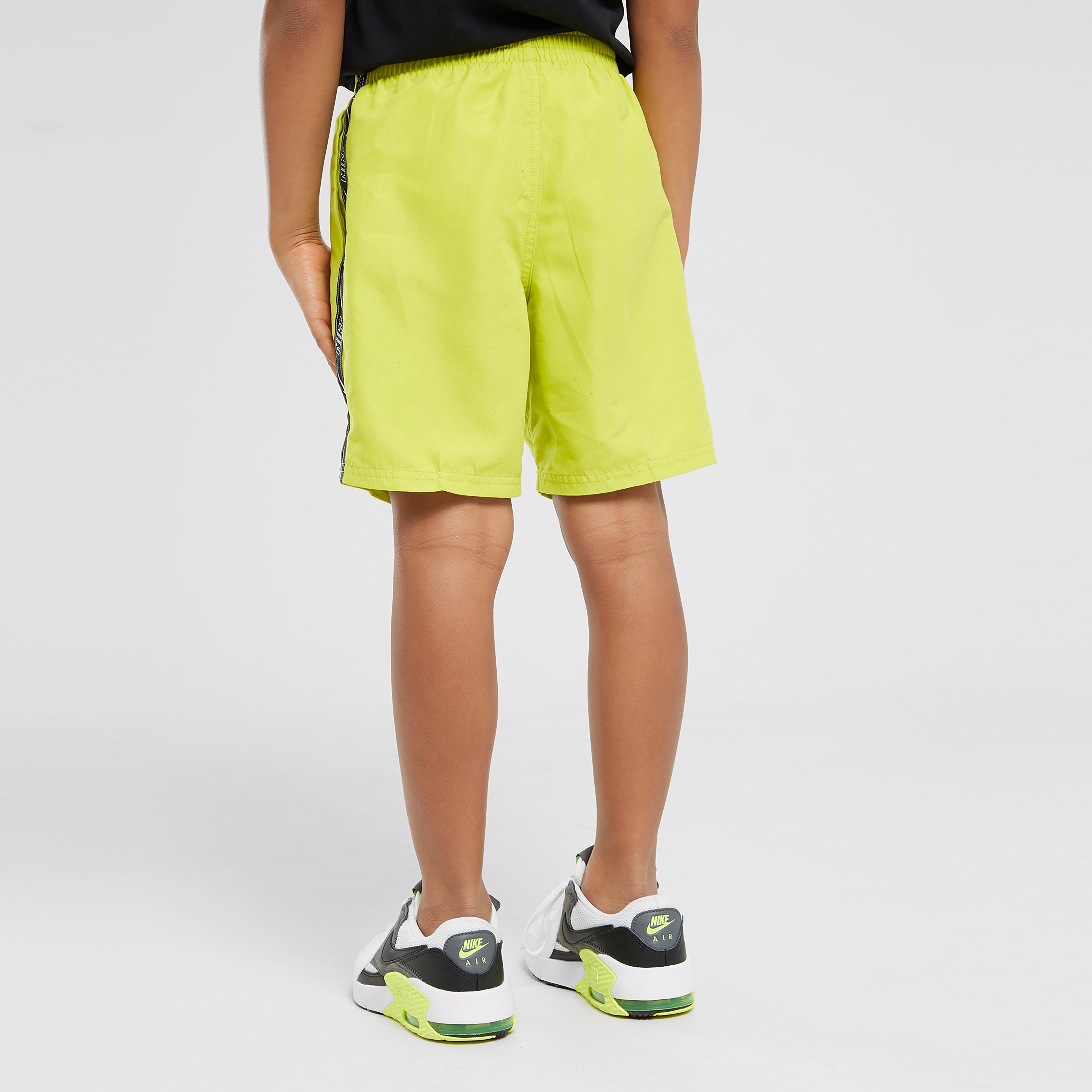 Pantaloni scurți pentru copii NIKE SWIM PANTALONI SCURȚI TAPE SWIM BRIGHT CACTUS