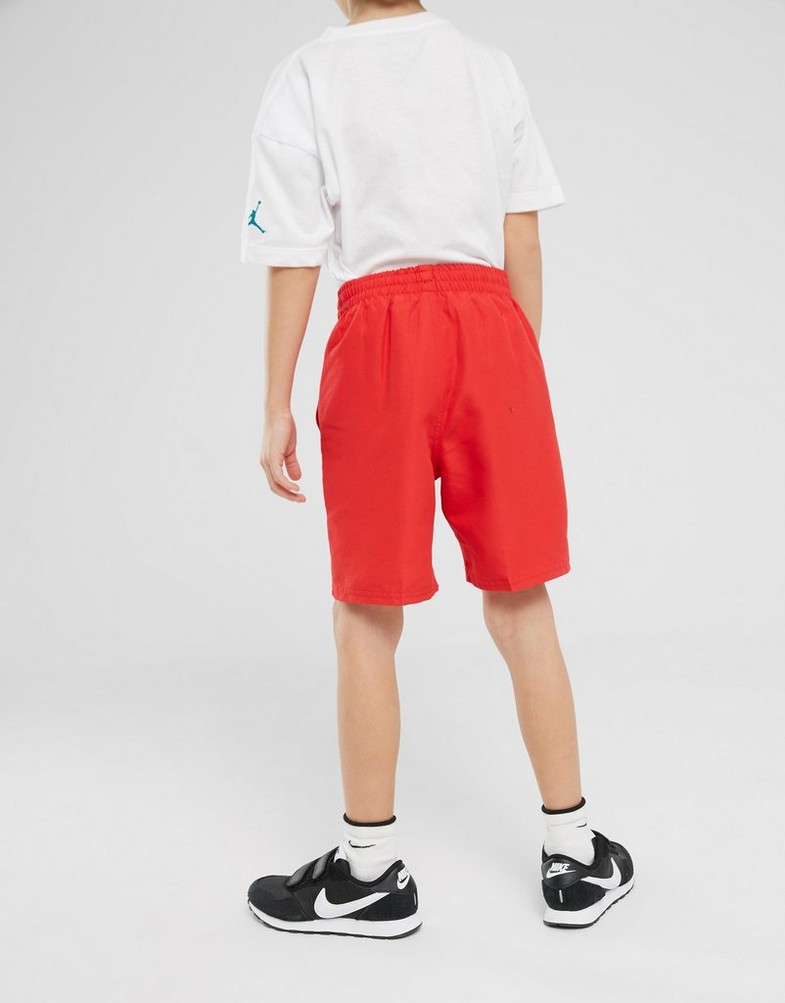 Дитячі шорти NIKE SWIM ШОРТИ STACKED SWOOSH SWIM RED NESSD854-614 Червоний