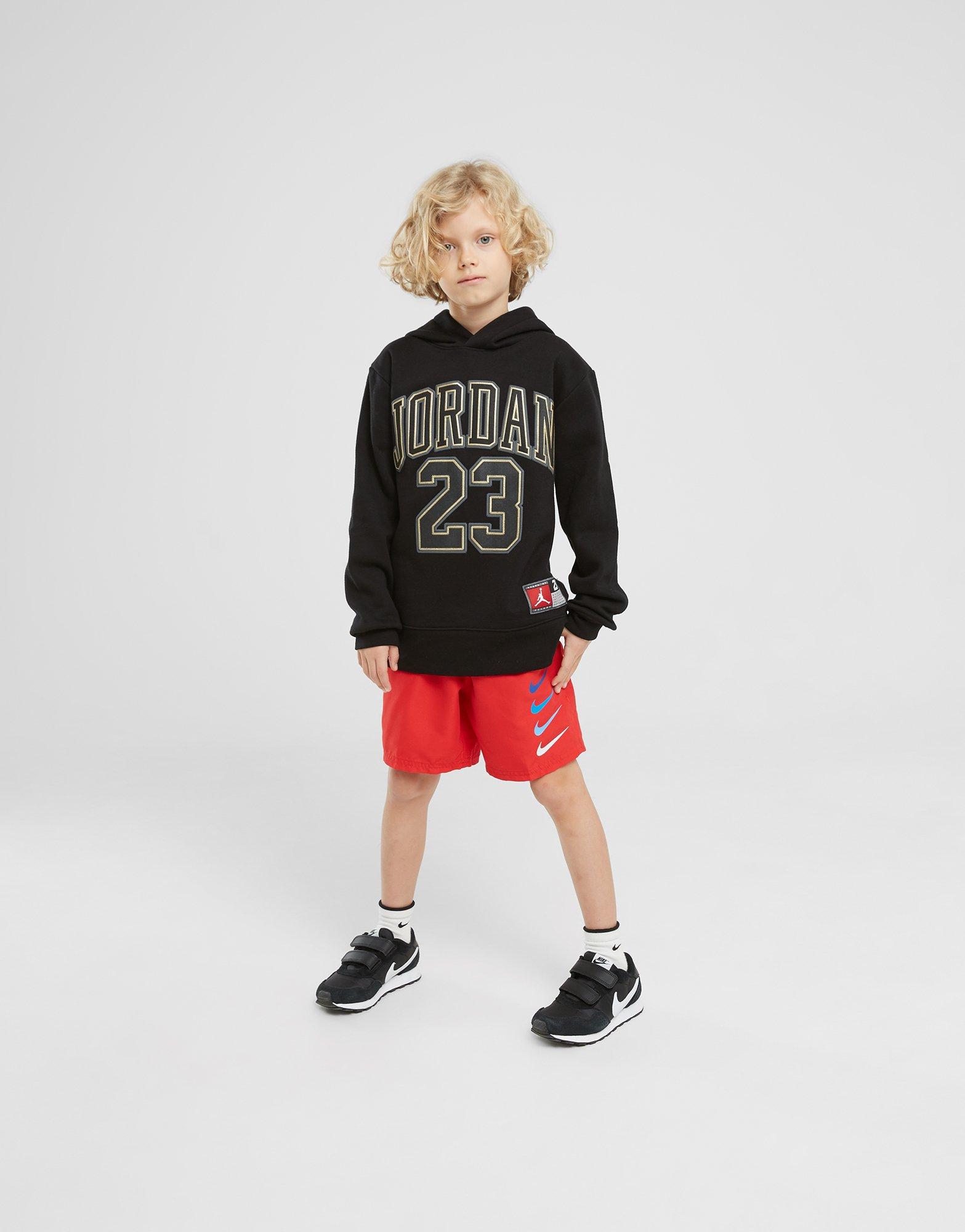 Детски шорти NIKE SWIM ШОРТИ STACKED SWOOSH SWIM RED NESSD854-614 Червен