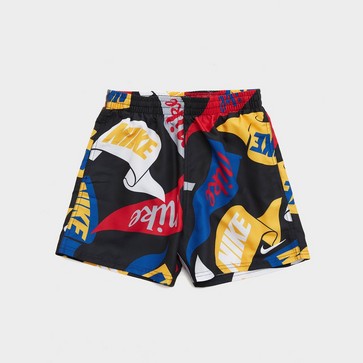 Detské krátke nohavice NIKE SWIM ŠORTKY  NIKE TOSSED FLAGS 4" B