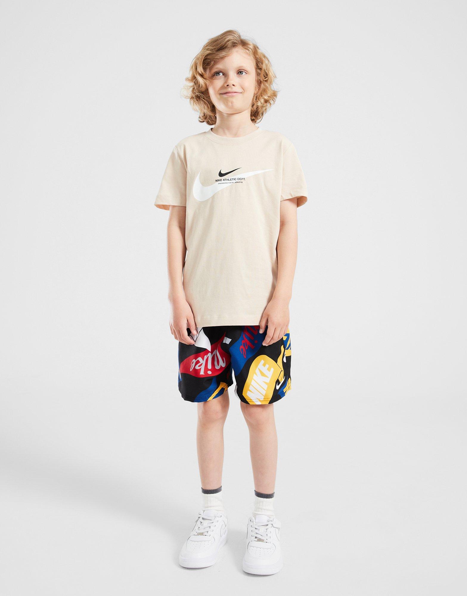 Детски шорти NIKE SWIM ШОРТИ NIKE TOSSED FLAGS 4" B NESSF802-001 Многоцветен