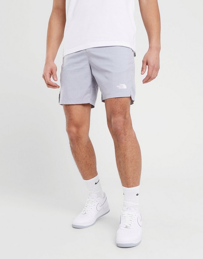 Krótkie spodenki, szorty męskie THE NORTH FACE SZORTY 24/7 SHORT TNFLIGHTGREYHTR NF0A3O1BDYX1 Szary