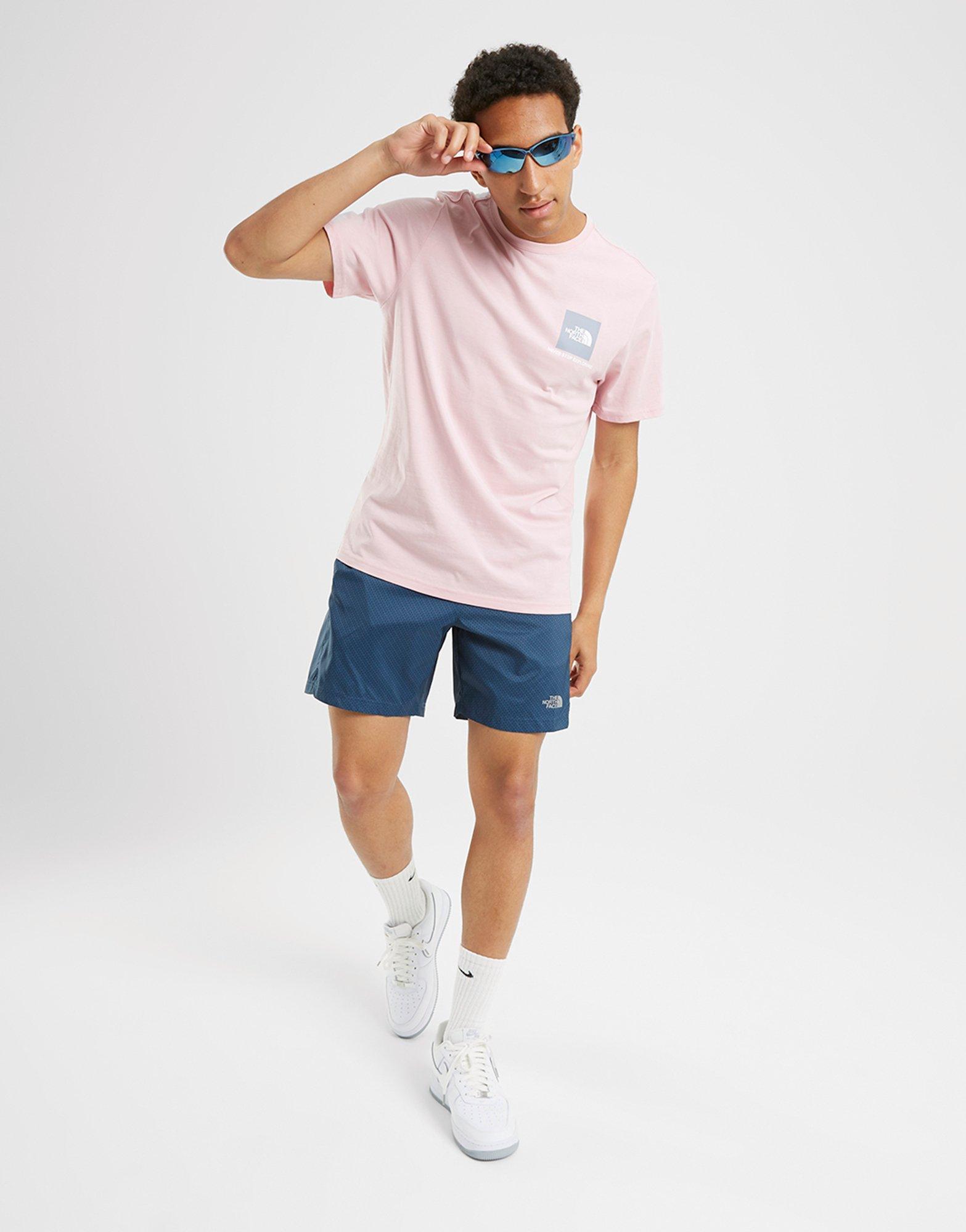 Vyriški marškiniai THE NORTH FACE MARŠKINĖLIAI   SMALL BOX SS TEE CAMEO PINK NF0A3OF96R01 Rožinė