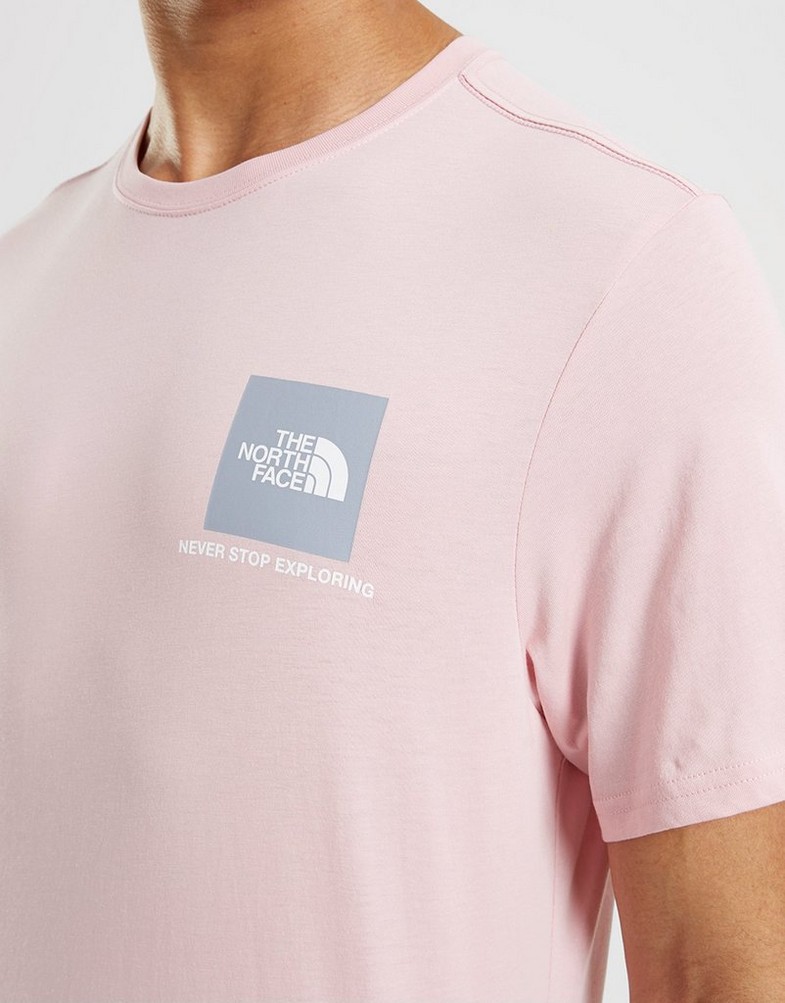 Tricou pentru bărbați THE NORTH FACE TRICOU SMALL BOX SS TEE CAMEO PINK