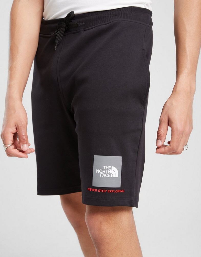 Férfi rövidnadrág THE NORTH FACE RÖVIDNADRÁG FINE BOX SHT BK/RED