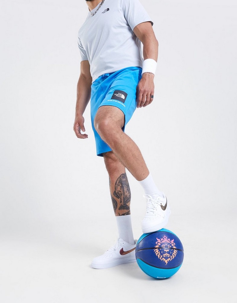 Pantaloni scurți pentru bărbați THE NORTH FACE PANTALONI SCURȚI   SMALL BOX LIGHT SUPER BLUE NF0A7ZL6LV61 Albastru