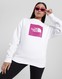 THE NORTH FACE BLUZĂ TRANSPARENT ALLOVER G TNF WHT