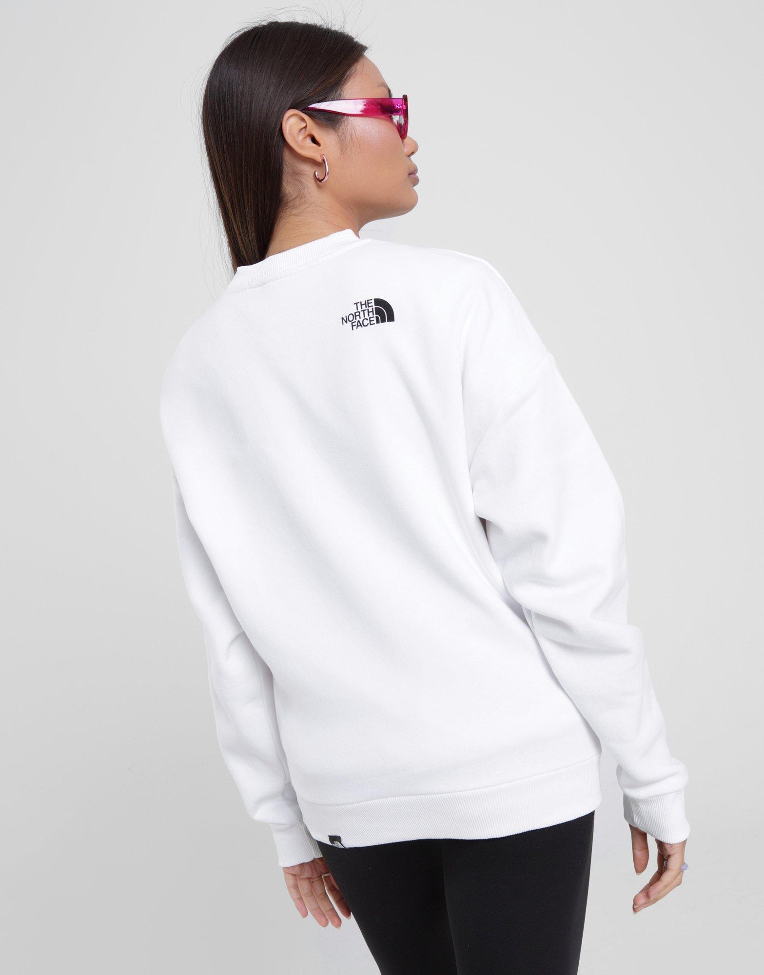 Bluza damska THE NORTH FACE BLUZA TRANSPARENT ALLOVER G TNF WHT NF0A83FBFN41 Biały