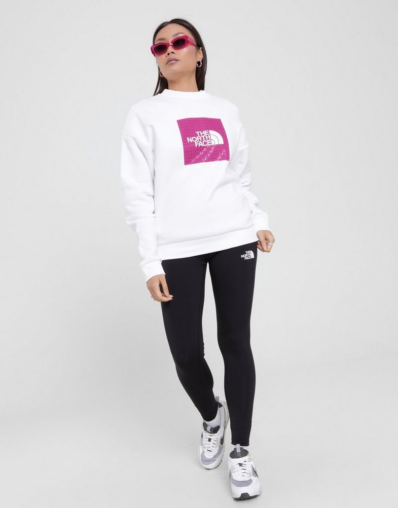 Bluză pentru femei THE NORTH FACE BLUZĂ TRANSPARENT ALLOVER G TNF WHT NF0A83FBFN41 Alb