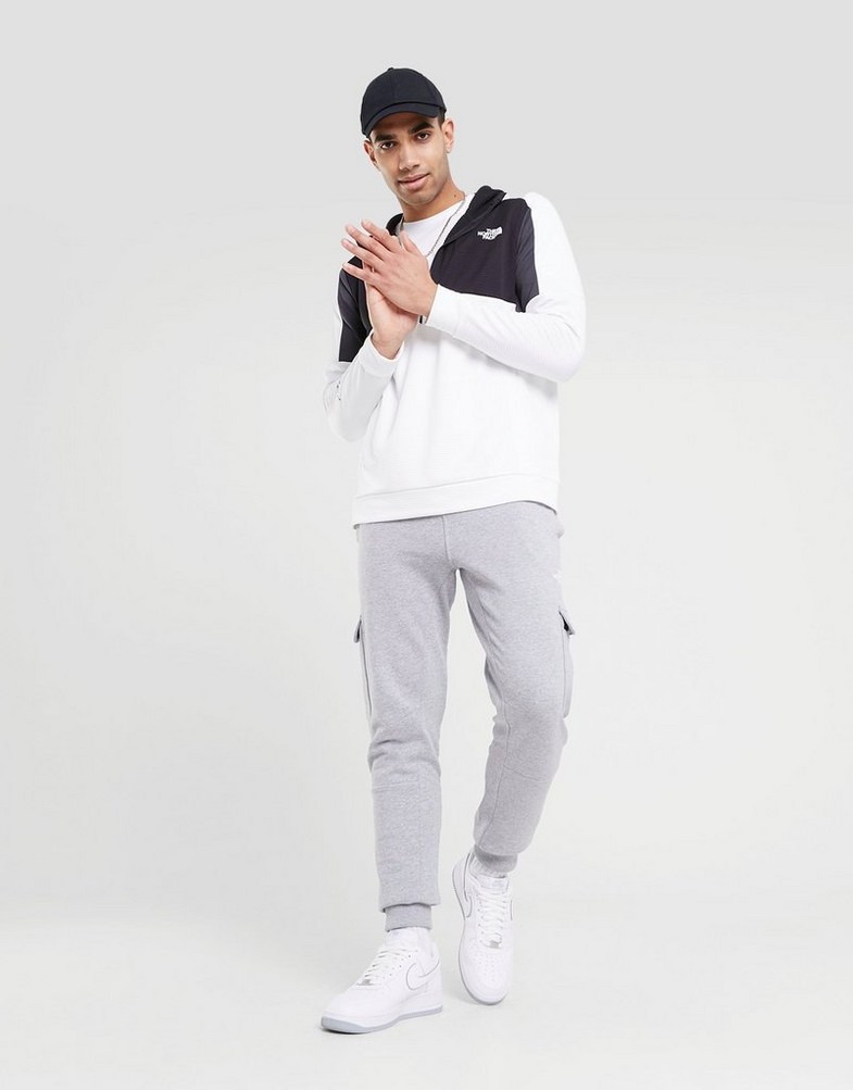 Bluza męska THE NORTH FACE BLUZA Z KAPTUREM MA 1/2 ZIP HOODIE NF0A83G6Z6D1 Biały