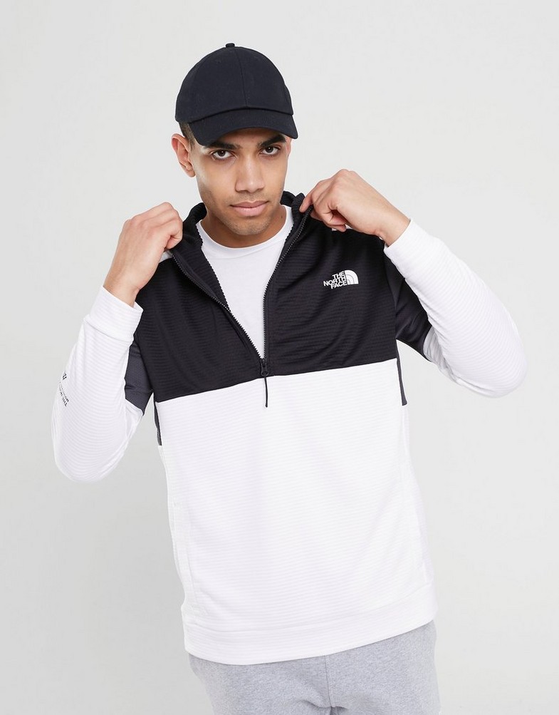 White The North Face Mountain Athletics 1 2 Zip Hoodie JD 55 OFF