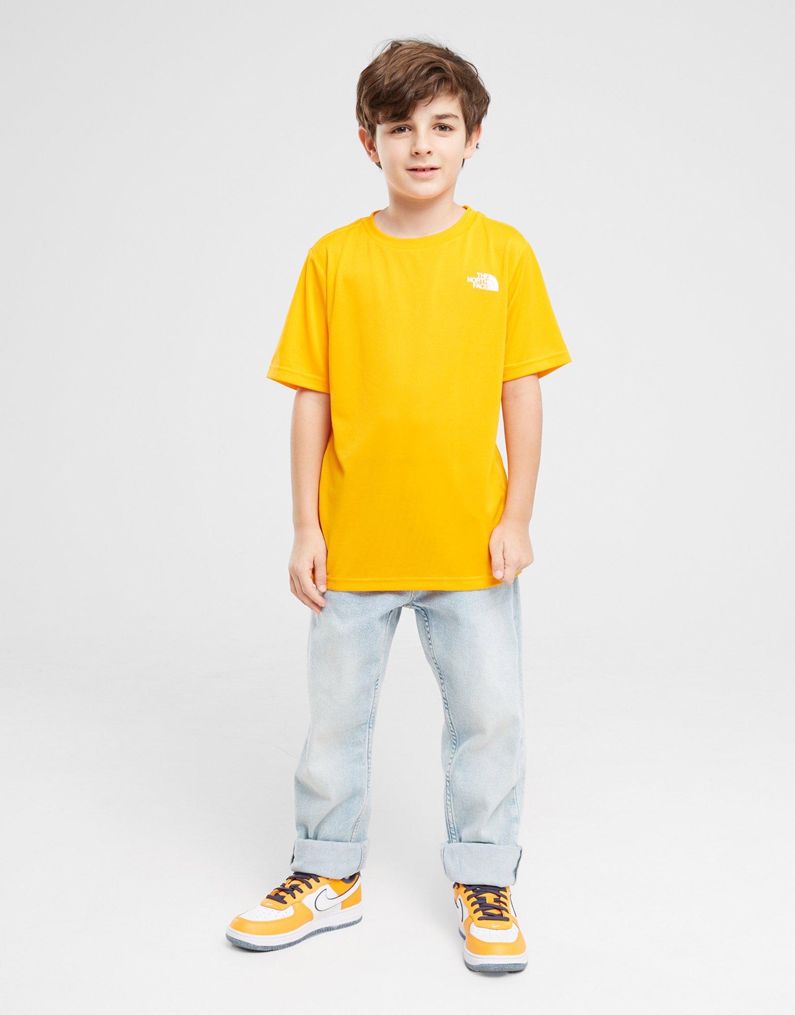 Vaikiški marškinėliai THE NORTH FACE MARŠKINĖLIAI   S/S REAXION 2.0 KNOCKOU ORG NF0A83HMK4R1 Oranžinė