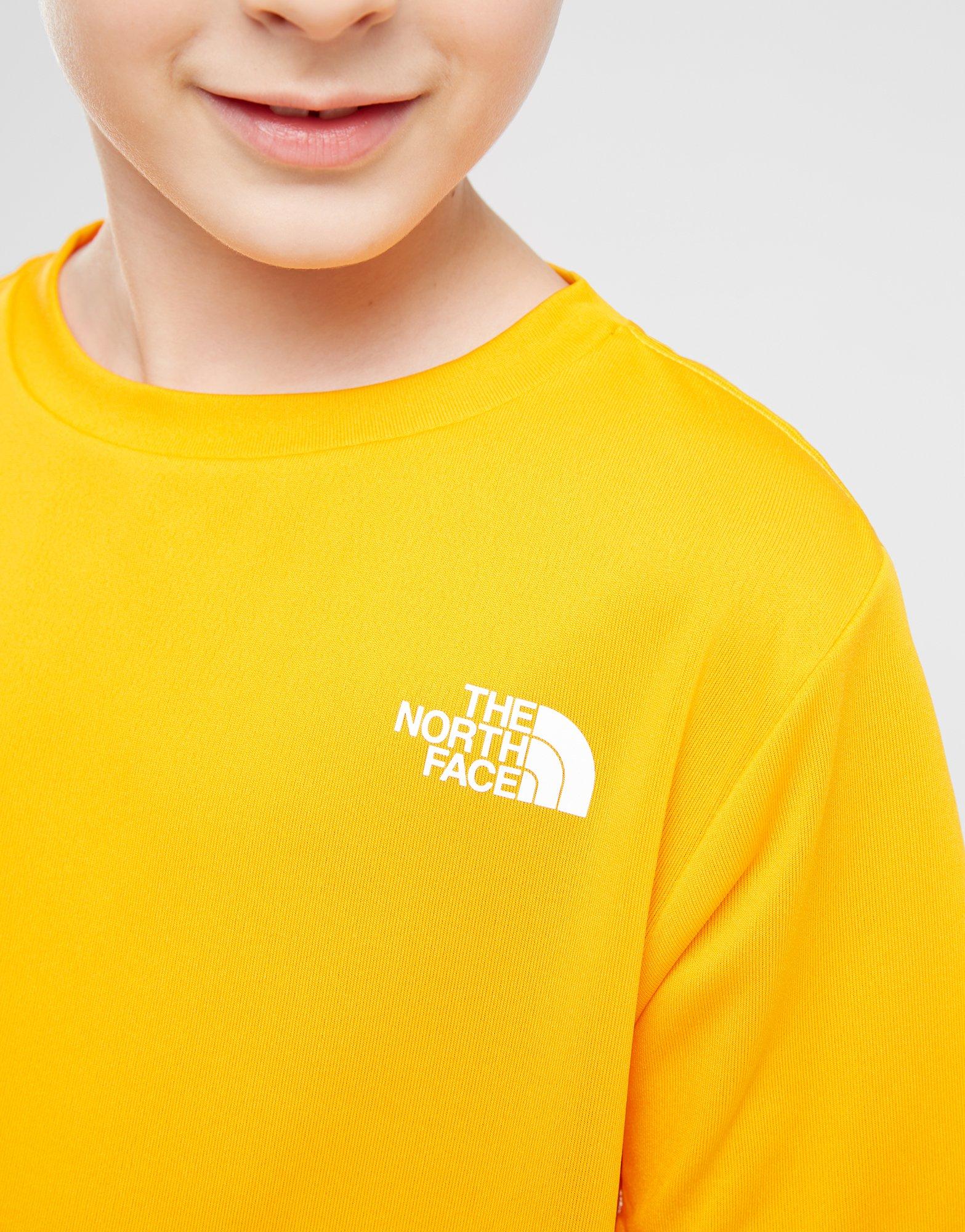 Vaikiški marškinėliai THE NORTH FACE MARŠKINĖLIAI   S/S REAXION 2.0 KNOCKOU ORG NF0A83HMK4R1 Oranžinė