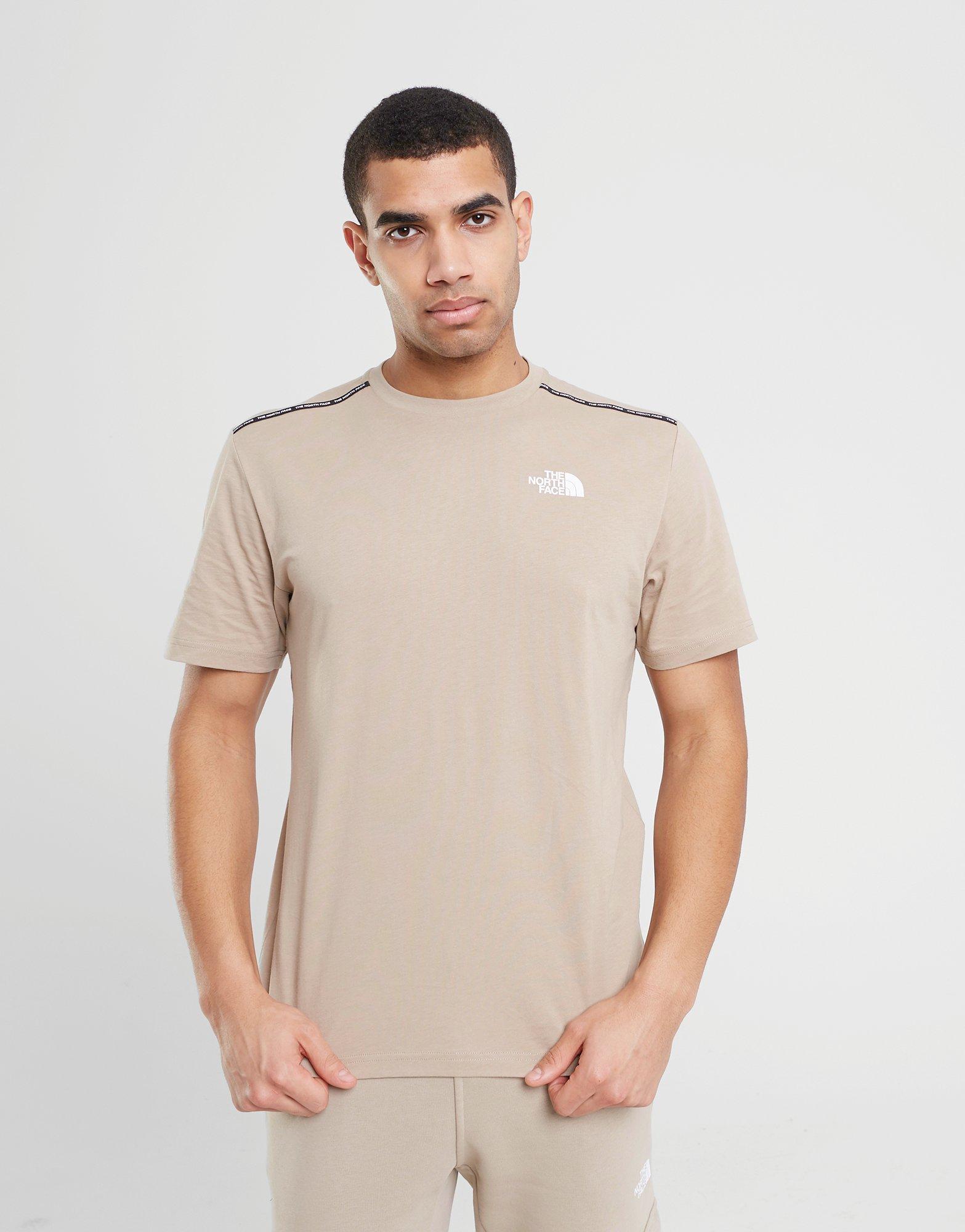 Tricou pentru bărbați THE NORTH FACE TRICOU CHANGLA TAPE TEE FLAX NF0A84ZXCEL1 Maro