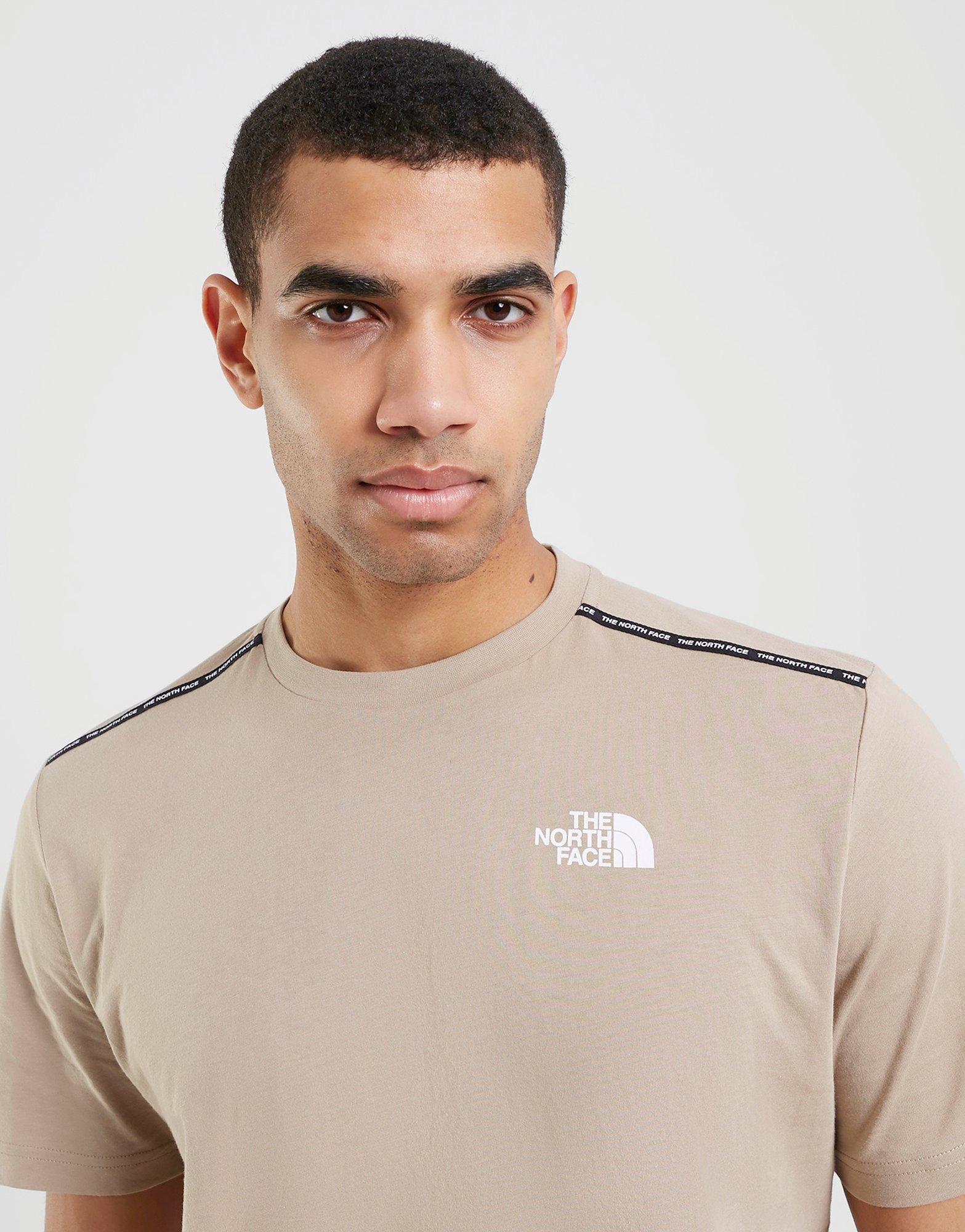 Tricou pentru bărbați THE NORTH FACE TRICOU CHANGLA TAPE TEE FLAX NF0A84ZXCEL1 Maro