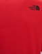THE NORTH FACE T-SHIRT LARGE LOGO GRAPHIC S RED