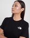 THE NORTH FACE PÓLÓ MOUNTAIN BACK PRINT S BLK