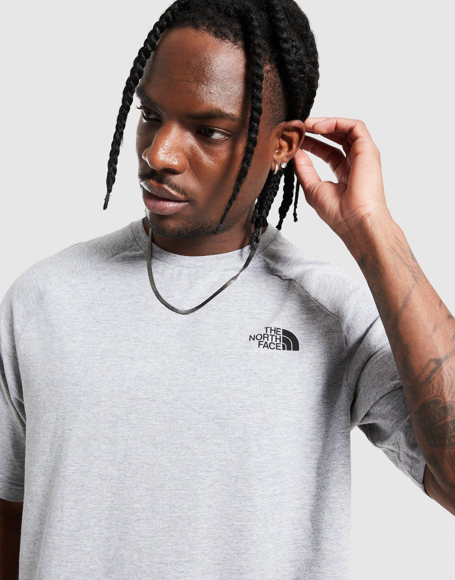 Muški T-shirt THE NORTH FACE T-SHIRT M SS NORTH FACES TEE NF0A87NUDYX1 siva