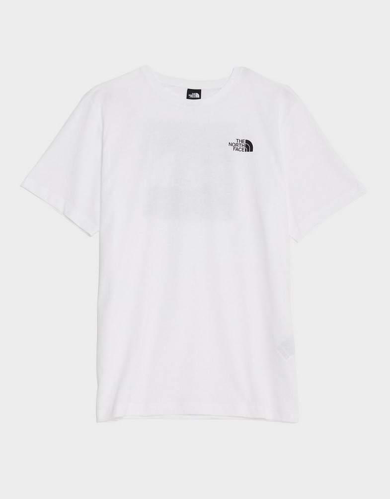 Férfi póló THE NORTH FACE PÓLÓ M SS BOX NSE CEL TEE NF0A87NVFN41 Fehér