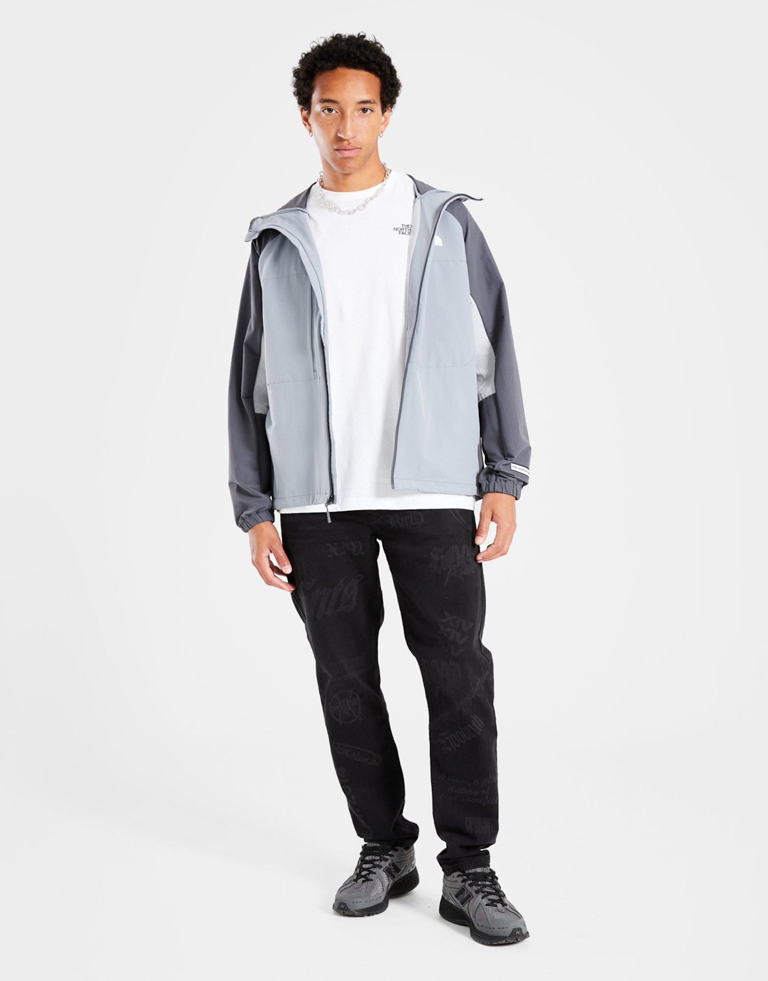 Koszulka, t-shirt męski THE NORTH FACE T-SHIRT M SS BOX NSE CEL TEE NF0A87NVFN41 Biały