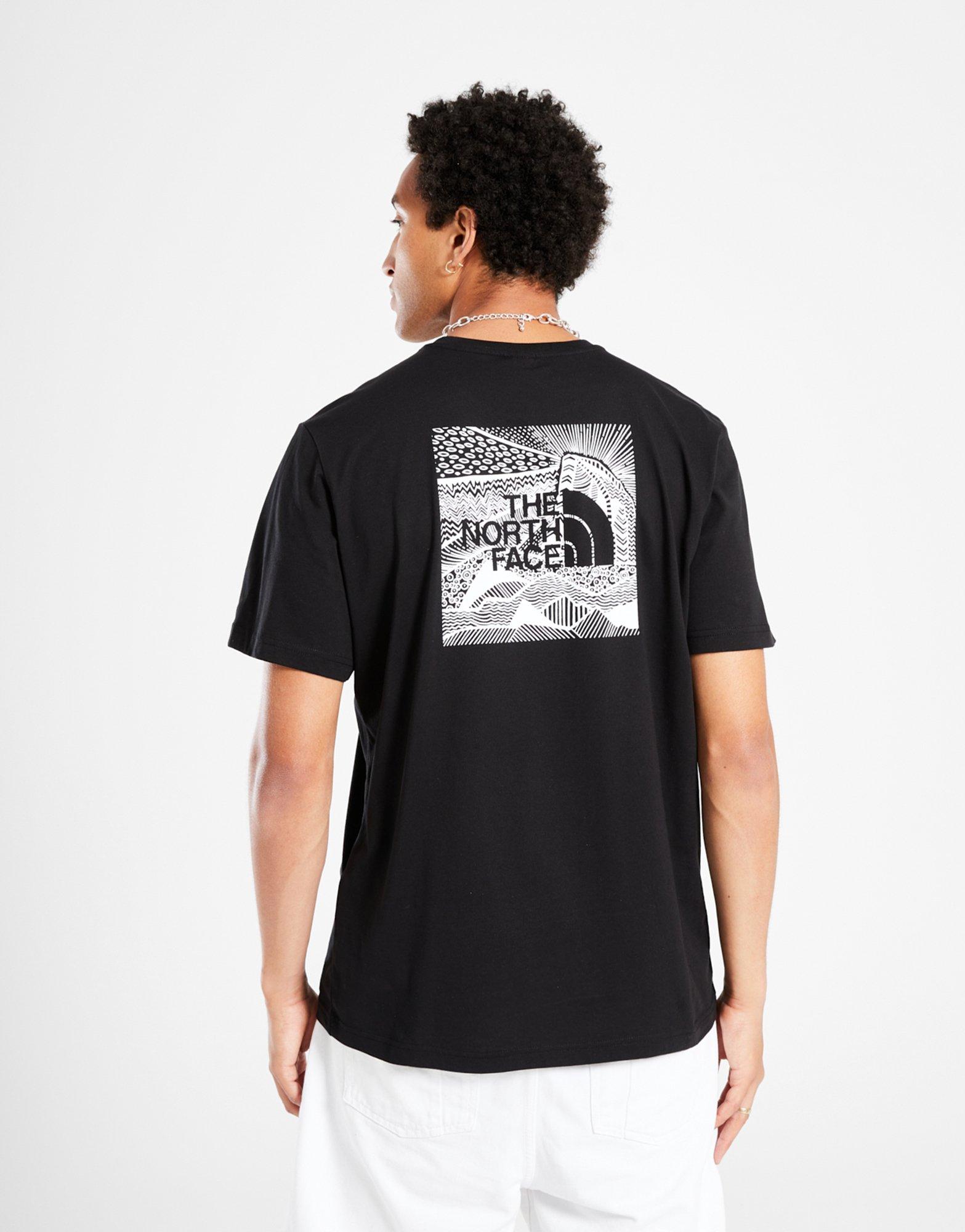 Мъжка тениска THE NORTH FACE ТЕНИСКА M SS BOX NSE CEL TEE NF0A87NVJK31 Черен