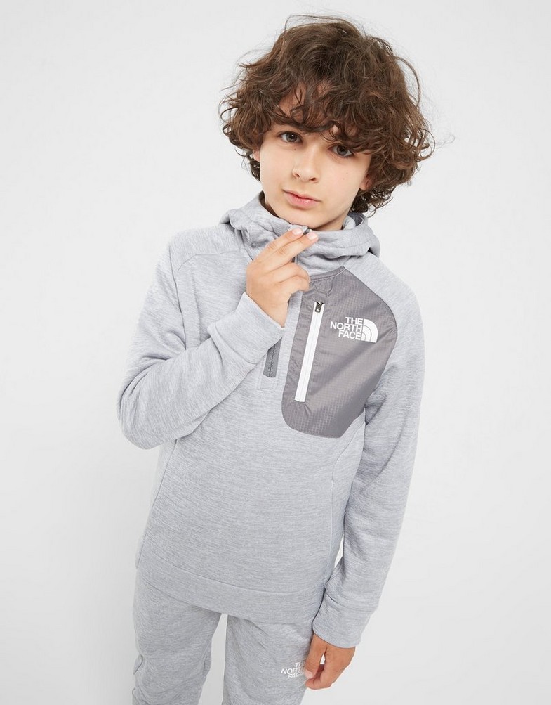 Дитячі кофти THE NORTH FACE КОФТА НА БЛИСКАВЦІ B NF0A88AFDYX1 Сірий