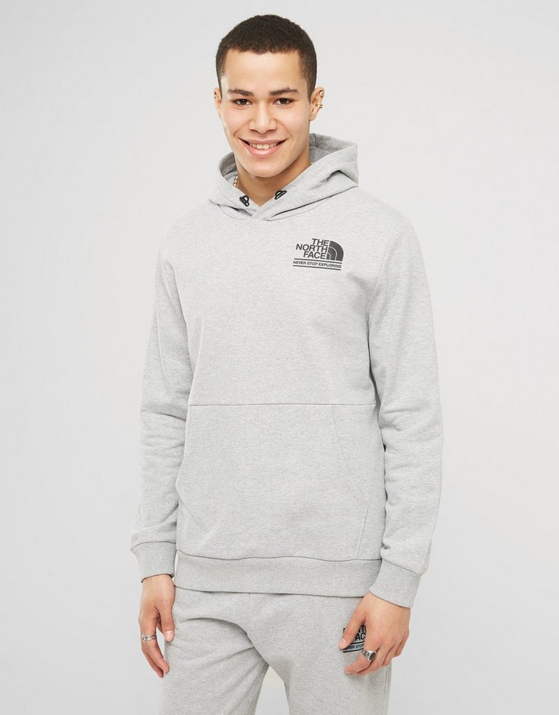 Bluza męska THE NORTH FACE BLUZA Z KAPTUREM . NF0A88ANDYX1 Szary