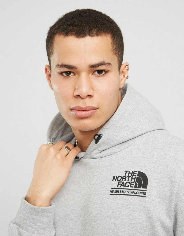 Bluza męska THE NORTH FACE BLUZA Z KAPTUREM . NF0A88ANDYX1 Szary