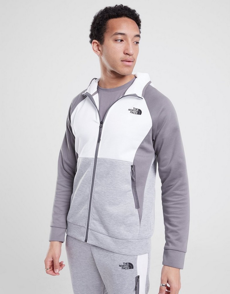 Bluza męska THE NORTH FACE BLUZA ROZPINANA NF0A88C8GAV1 Szary