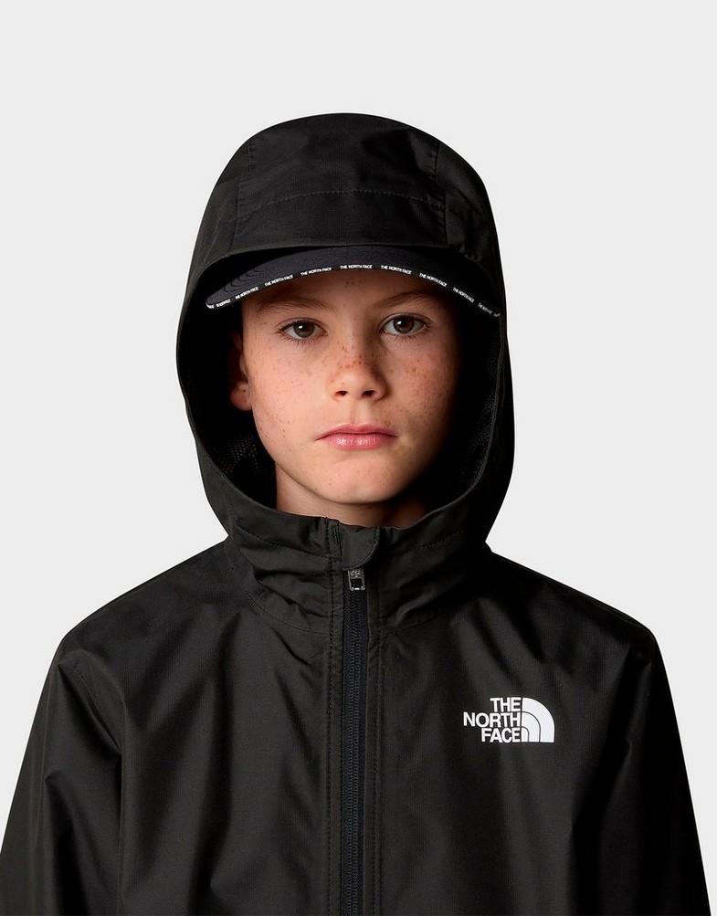 THE NORTH FACE ЯКЕ TEEN ZIPLINE RAIN JACKET NF0A8B7ZJK31 Черен