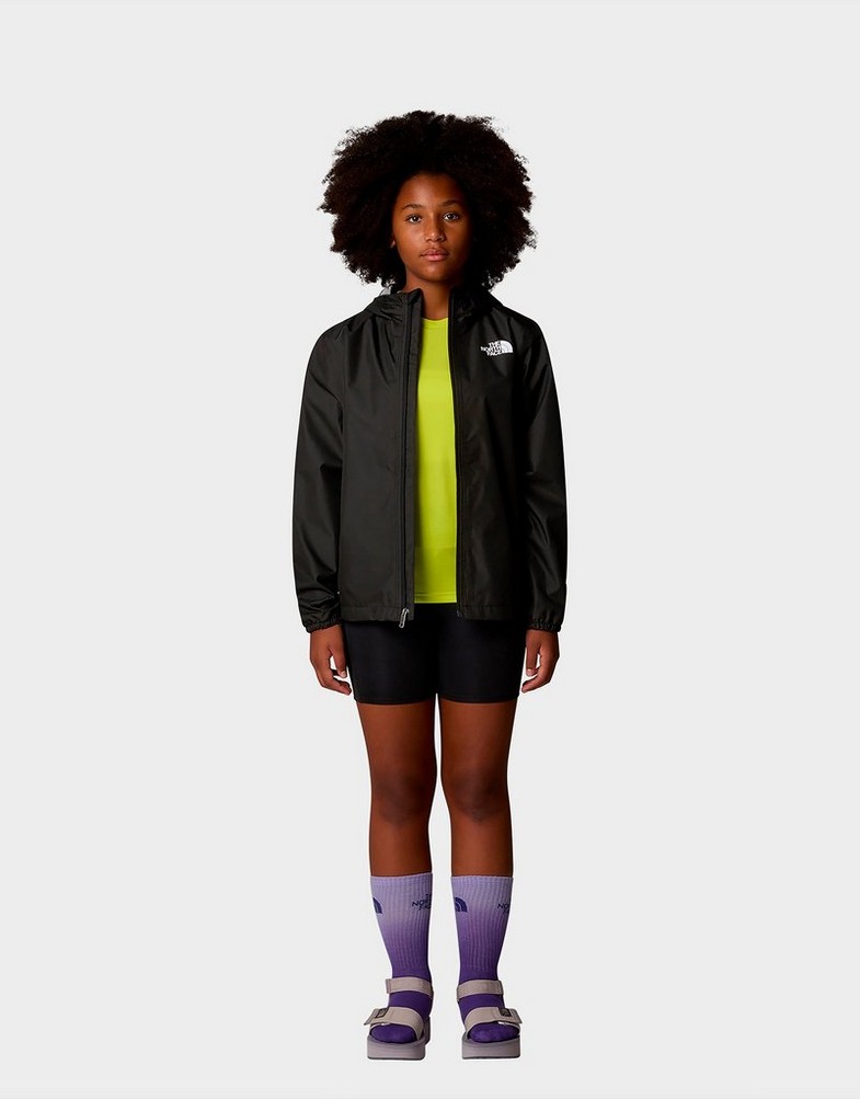 Gyerek kabát THE NORTH FACE KABÁT TEEN ZIPLINE RAIN JACKET NF0A8B7ZJK31 Fekete