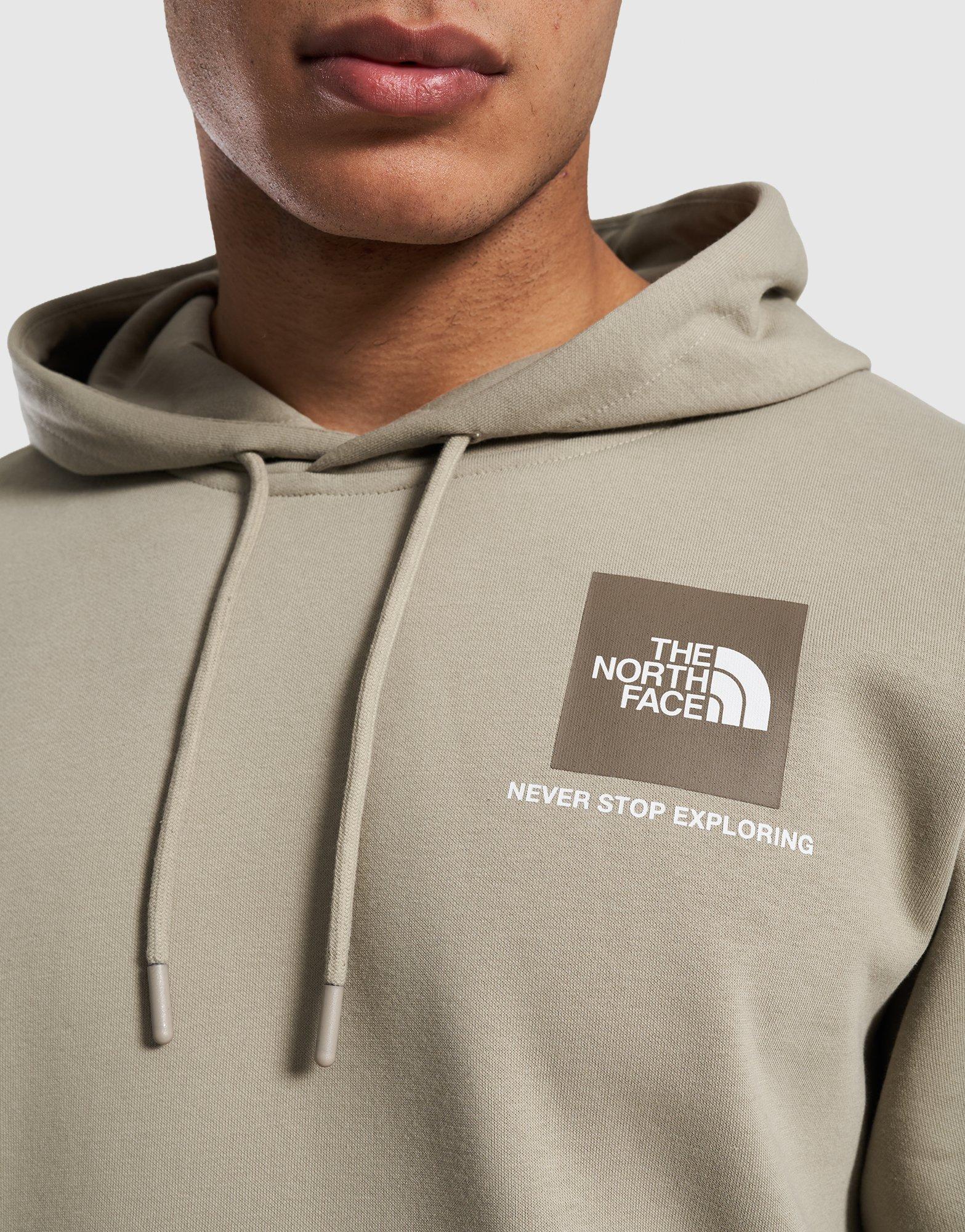 Мъжка блуза THE NORTH FACE СУИТЧЪР С   КАЧУЛКА M SMALL BOX HOODIE NF0A8CAZ8ZO1 Бежов