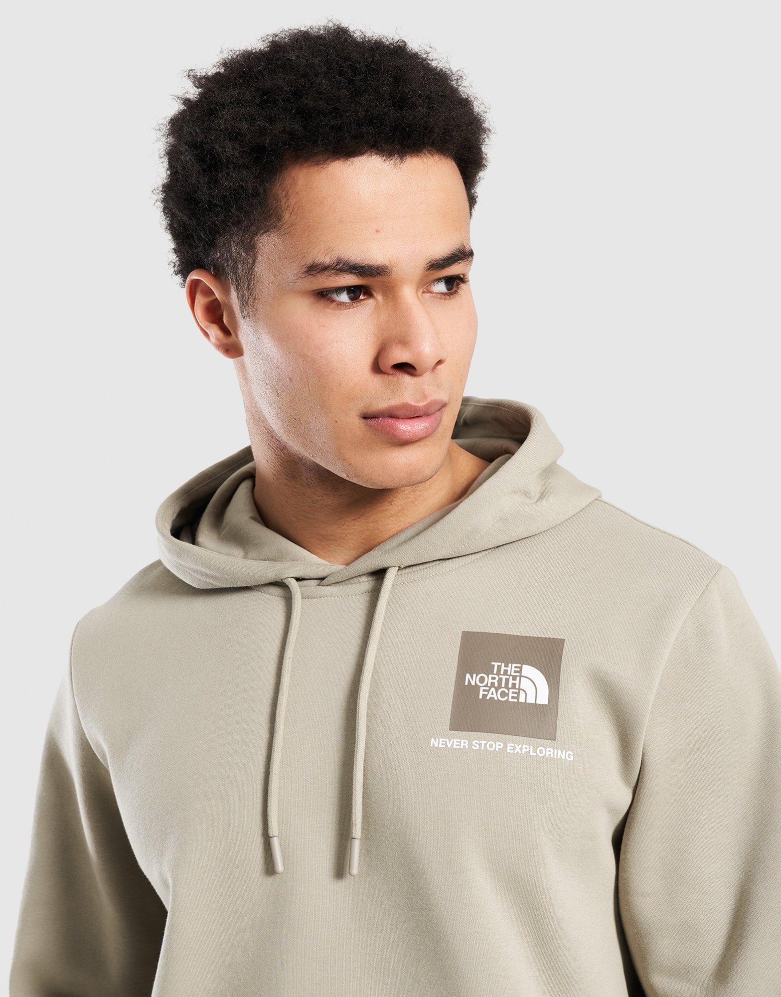 Мъжка блуза THE NORTH FACE СУИТЧЪР С   КАЧУЛКА M SMALL BOX HOODIE NF0A8CAZ8ZO1 Бежов