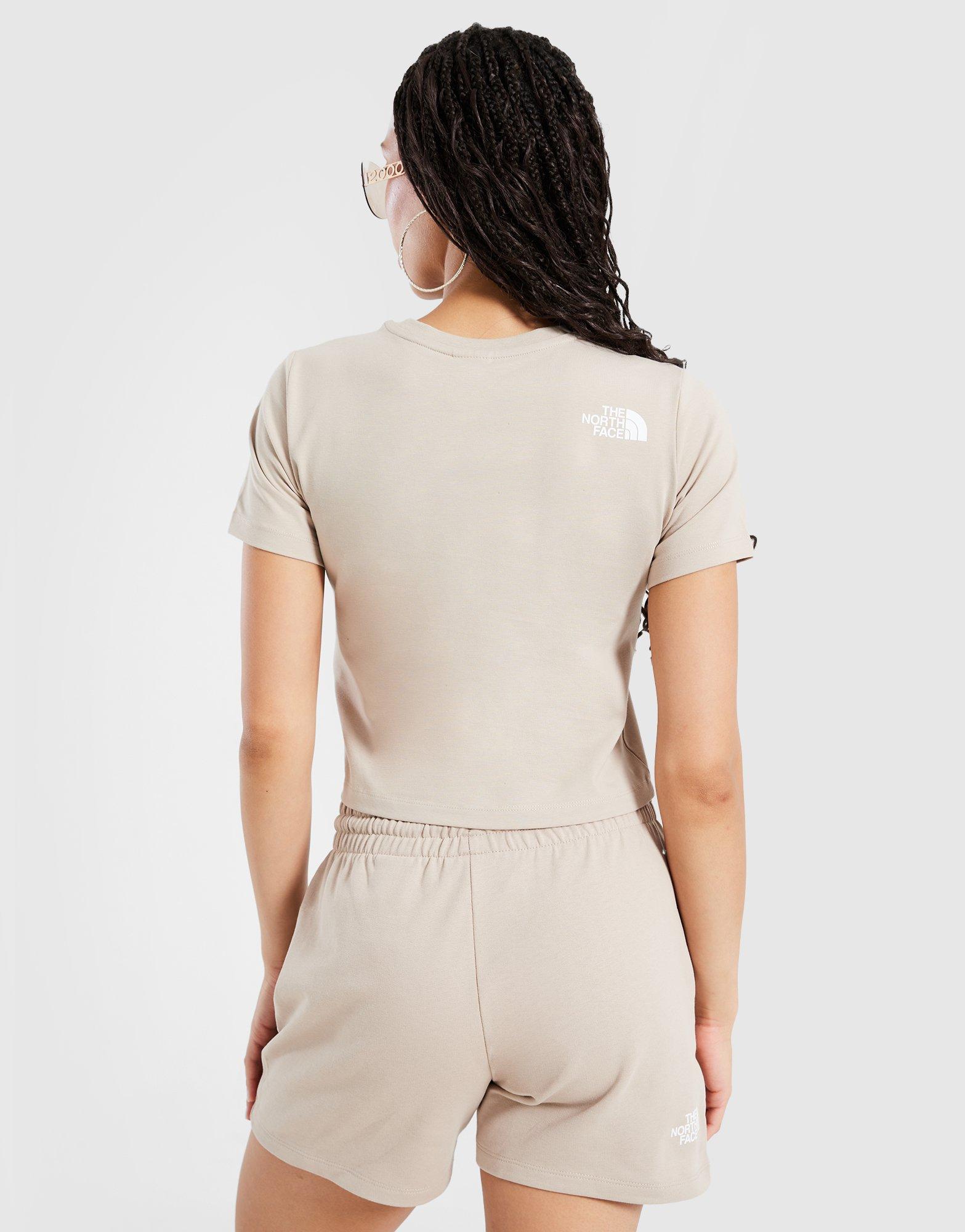 Női póló THE NORTH FACE PÓLÓ BOX GRPH SLIM T BGE/BK NF0A8CBWNXY1 Bézs