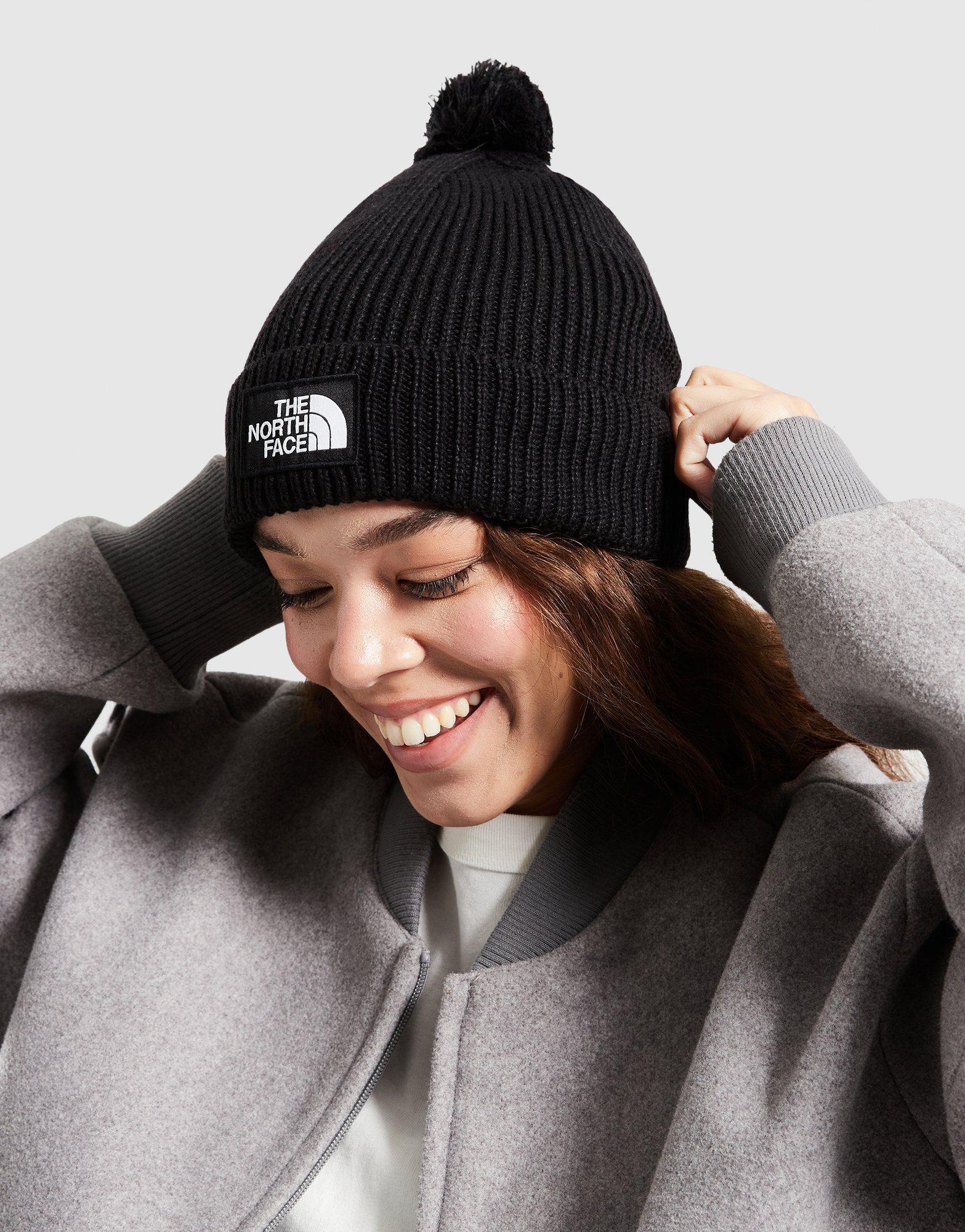 The North Face Sapka Tnf Logo Box Pom Beanie