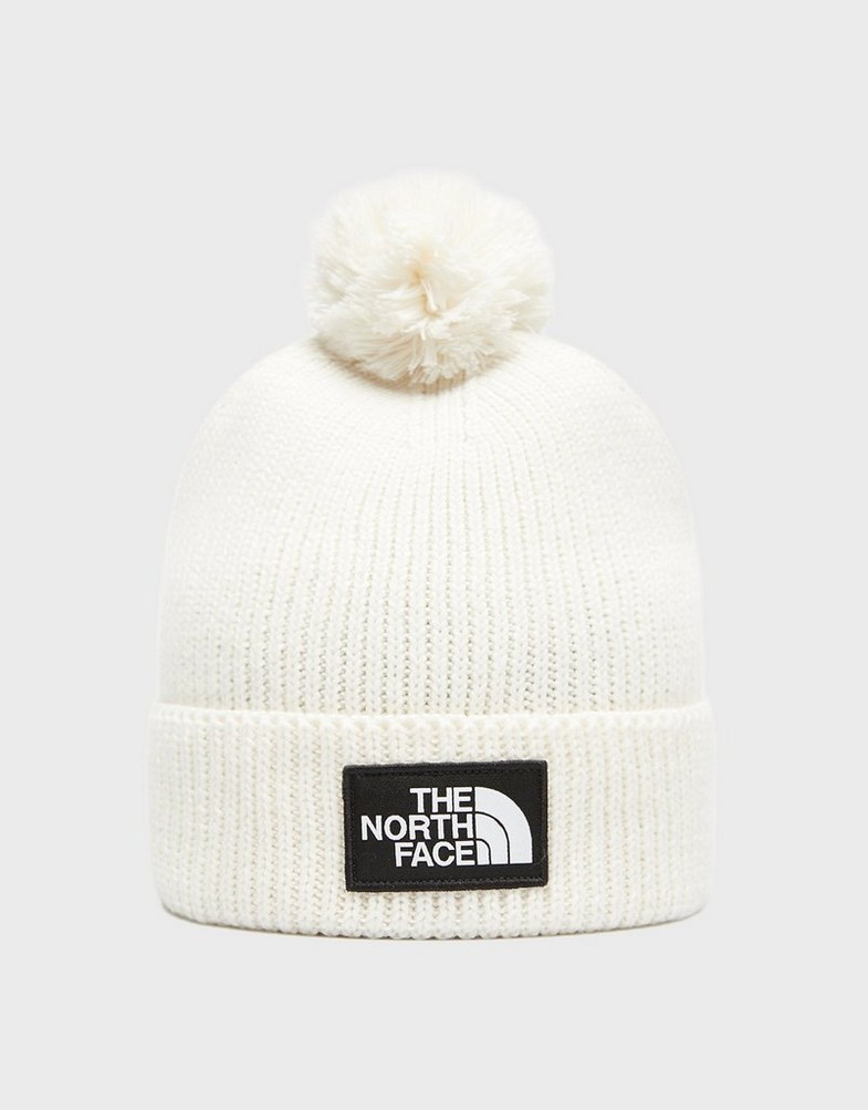 Дамска зимна шапка THE NORTH FACE ШАПКА TNF LOGO BOX POM BEANIE NF0A8CHFQLI1 Черен