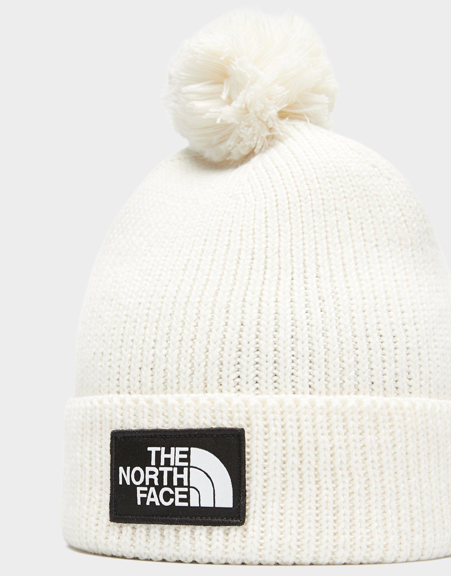 Dámska zimná čiapka THE NORTH FACE ČIAPKA ZIMNÁ TNF LOGO BOX POM NF0A8CHFQLI1 Čierna